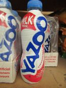 10 x Strawberry Yazoo 400 ml Milkshake Drinks BB 21/12/19