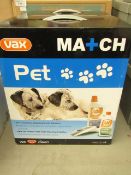 Vax Match Pet Carpet Cleaning Solution new and boxed.