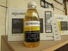12 x 50cl Rejuvenation Ginger & Lime Spring Water with Amino Acid BB 21/12/19
