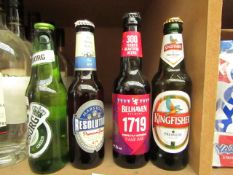 4 x Various Branded Beers 330ml, new.