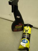 2 Items Being a n Emergancy Hi Viz Jacket & a ready to use Outdoor Cleaner. Both unused