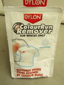 24x 25g Dylon colour run remover for whites, new and boxed.