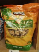 Kirkland Cashew Clusters with Almonds & Pumpkin Seeds 907g. BB 27/8/19