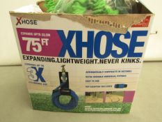 | 1x | XHOSE 75FT | UNCHECKED & BOXED | NO ONLINE RE-SALE | SKU C5060191461085 | RRP £49.99 |