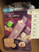 JML My Mani automatic nail care system, new and packaged.