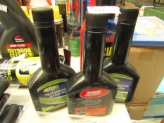 3 Items Being 2 x Gasonline Treatments & a Bottleof Engine Block Sealant.All Unused