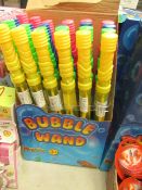 24 x Large Bubble Wands. New 7 boxed