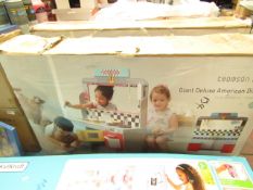 Teamson Kids Giant Deluxe American Diner. KYW-12616D-W. Boxed but Unchecked