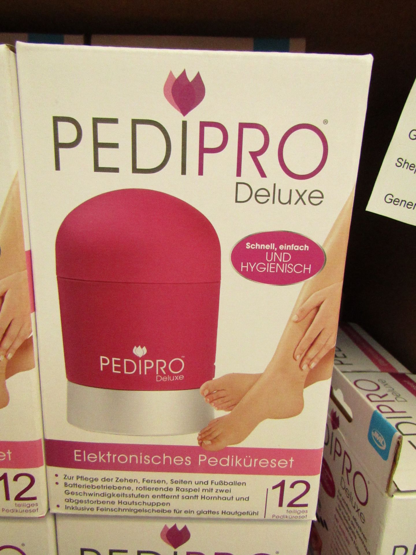 JML Pedi Pro Deluxe, new and boxed.