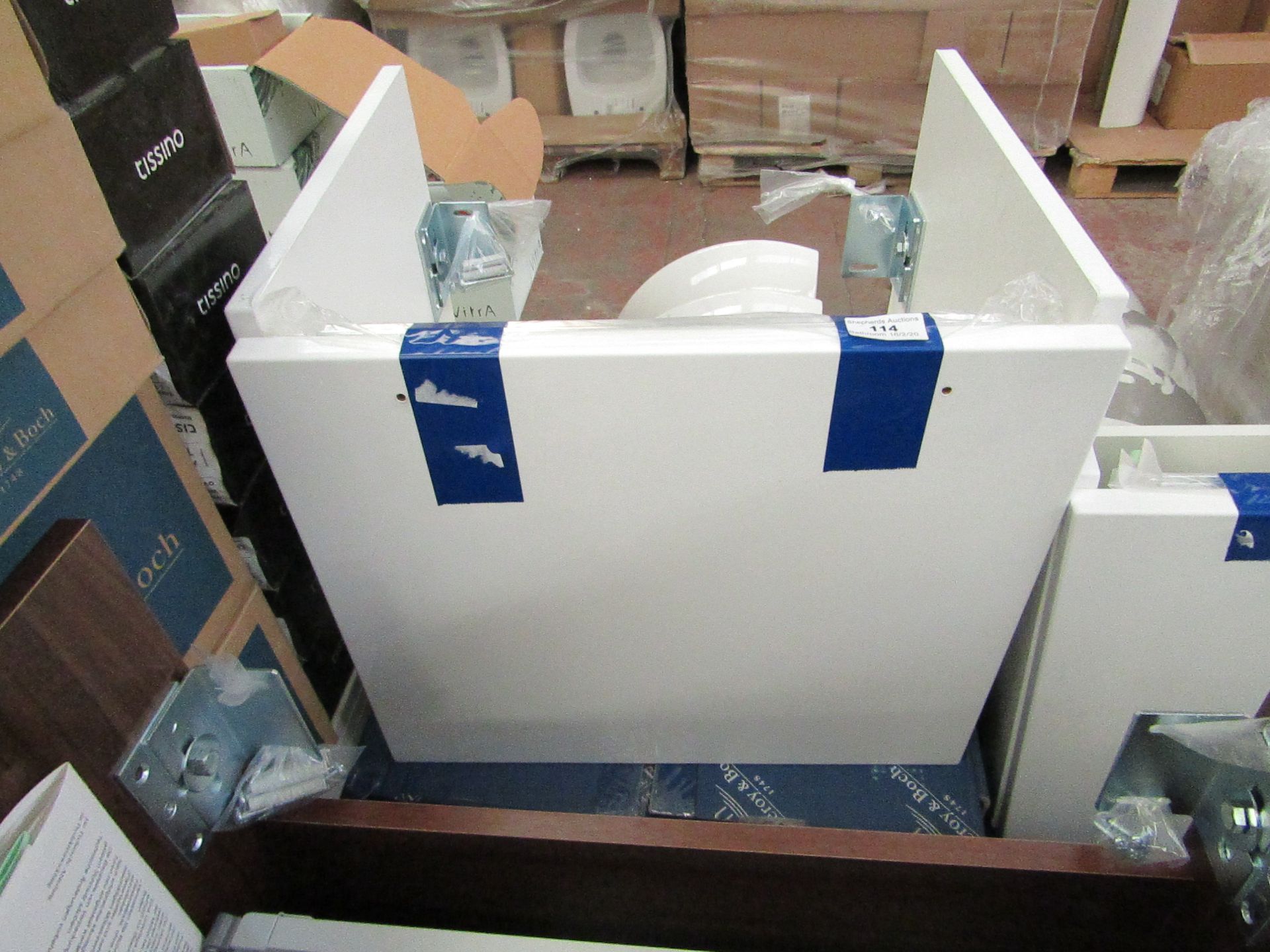 Villeroy and Boch vanity unit, 450 x 410 x 380, new and boxed.