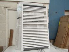 Tissino Hugo series 2 Chunky 1212x750mm White towel radiator, new and boxed.