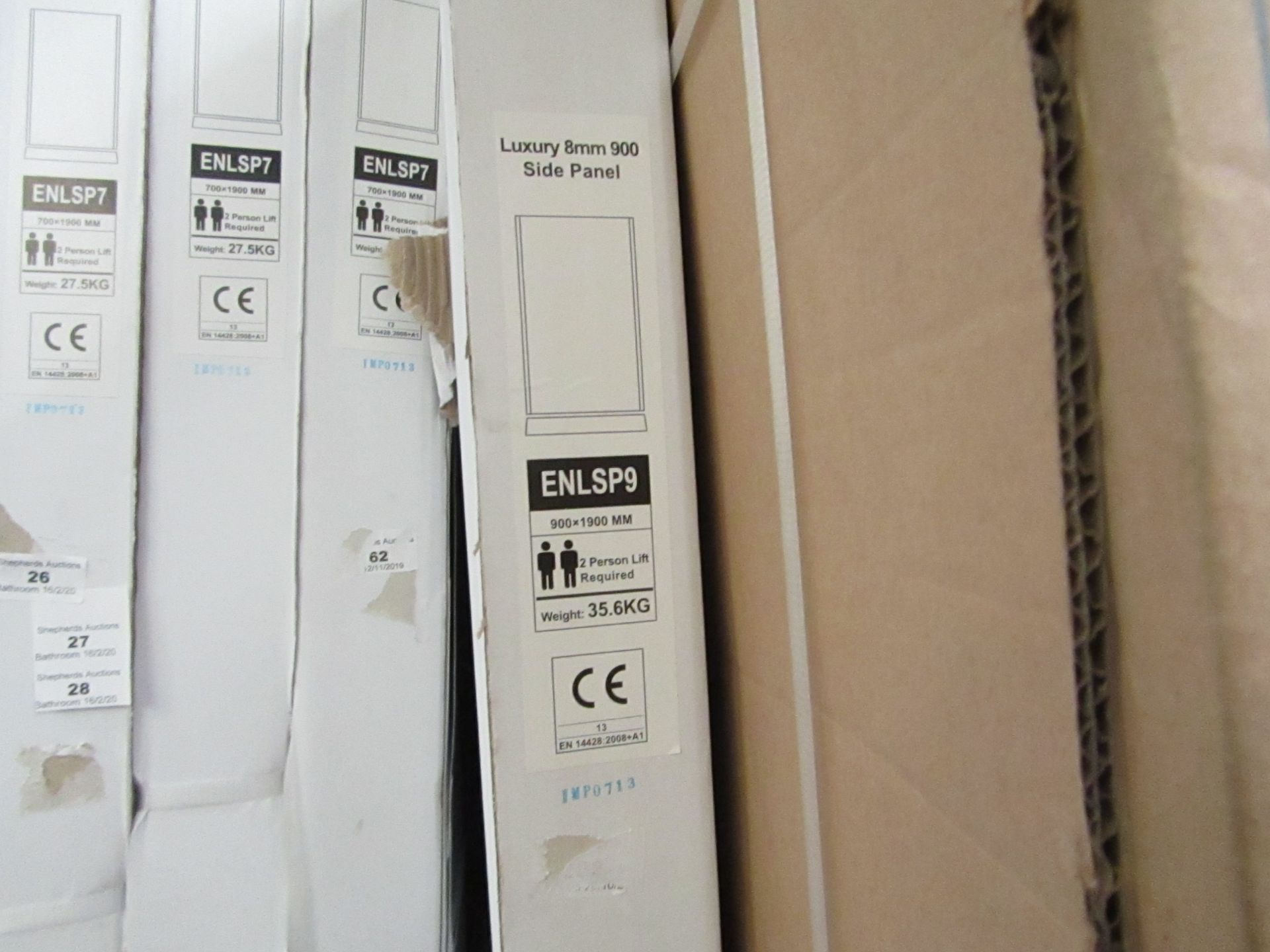 Luxury 8mm 900 Side panel ENLSP9, New and boxed.