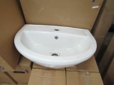 Lecico - Rimini 500mm 1TH Basin - New and Boxed.