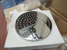 Aqualisa XL Techno 200mm over head shower head, new and boxed, RRP œ250, Aqualisa describe this item