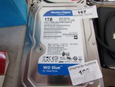 WesternDigital - 1TB Hard Drive - Untested.