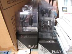 BlueXtel - Play - Bluetooth Stereo Earbuds - All New and Packaged.