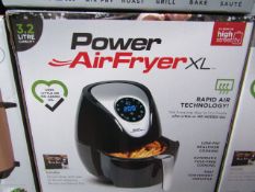 | 1x | POWER AIR FRYER XL 3.2L | PAT TESTED AND BOXED | NO ONLINE RE-SALE | SKU C5060191465366 | RRP