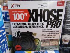 | 1x | XHOSE 100FT PRO | UNCHECKED AND BOXED | NO ONLINE RE-SALE | SKU - | RRP £59:99 | total lot