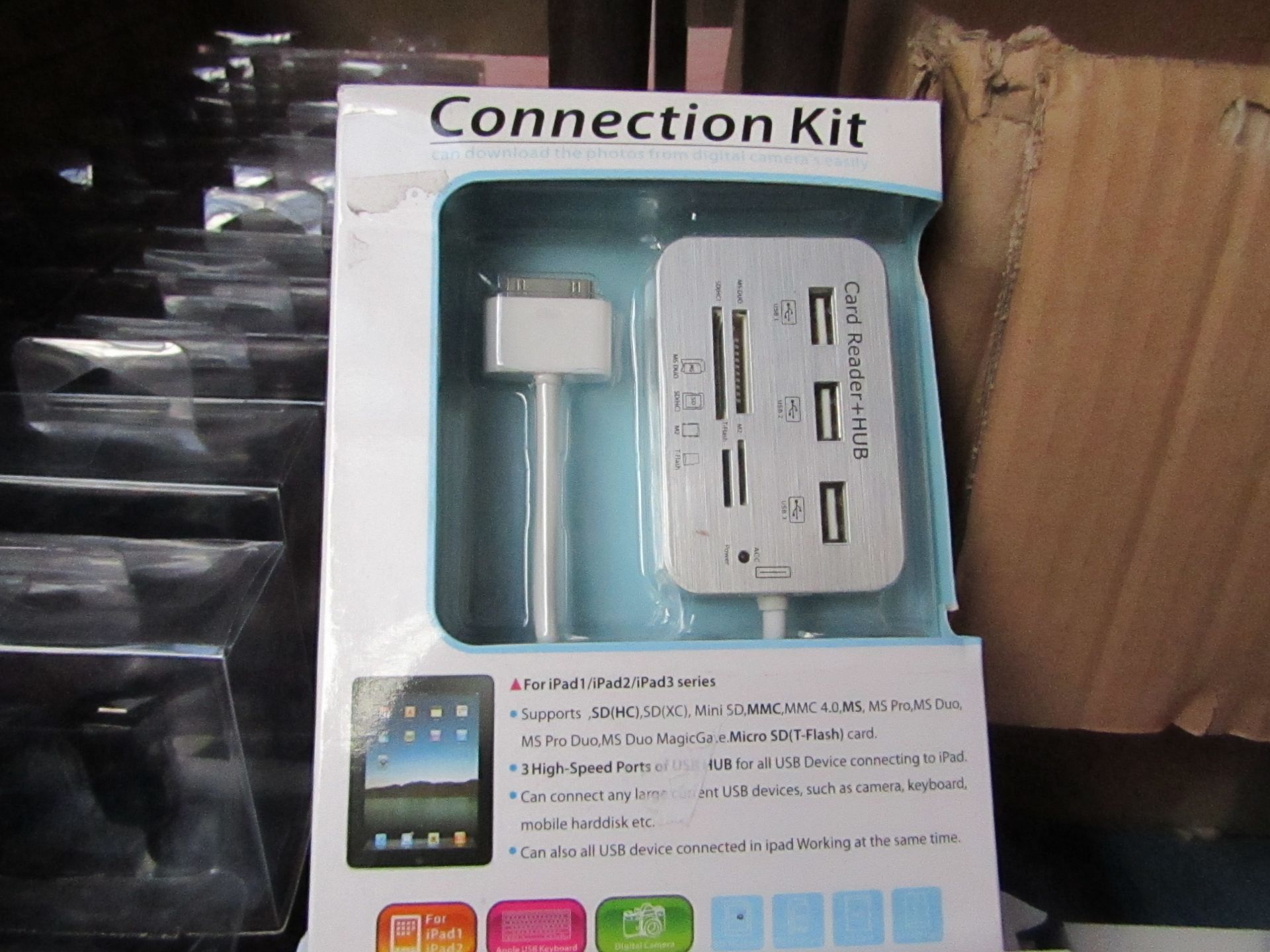 3x Connection Kit's - All good Condition - Boxed.