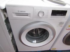 Bosch Serie 4 Vario Perfect washing machine, powers on and spins.