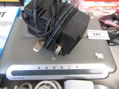 Belkin - Wireless G Plus router, untested.