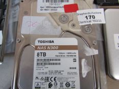 TOSHIBA - 8TB Hard Drive - Untested.