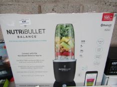 | 1X | NUTRIBULLET BALANCE | UNCHECKED AND BOXED | NO ONLINE RE-SALE | SKU C5060541512900 | RRP £