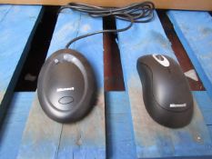 10x Microsoft - Wireless Optical Mouse 2000, packaged.