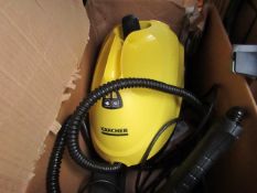 KARCHER - Steam Cleaner - Untested and Boxed.