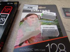 2x SAMSUNG - MicroSDCX UHS-I Card - Evo Select 128GB - Packaged.