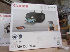 Canon - PIXMA - TS5150 Printer - Untested boxed.