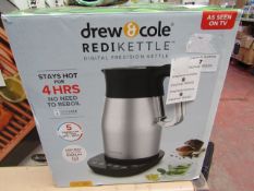 | 1x | DREW & COLE REDI KETTLE 1.7L | PAT TESTED AND BOXED | NO ONLINE RE-SALE | SKU