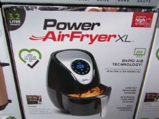 | 1x | POWER AIR FRYER XL 3.2L | PAT TESTED AND BOXED | NO ONLINE RE-SALE | SKU C5060191465366 | RRP