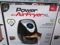 | 1x | POWER AIR FRYER XL 3.2L | PAT TESTED AND BOXED | NO ONLINE RE-SALE | SKU C5060191465366 | RRP