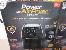 | 1x | POWER AIR FRYER COOKER 5.7L | UNCHECKED AND BOXED | NO ONLINE RE-SALE | SKU