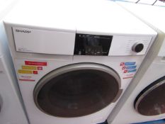 Sharp 1400 RPM A+++ 8Kg washing machine, powers on but no spin.