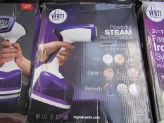 | 1X | VERTI STEAM PRO | UNCHECKED AND BOXED | NO ONLINE RE-SALE | SKU C5060191467445 | RRP £39.99 |