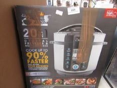 | 1X | PRESSURE KING PRO 20 IN 1 DIGITAL PRESSURE AND MULTI COOKER | UNTESTED AND BOXED | NO