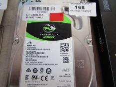 SEAGATE/BARRACUBDA - 2TB Hrd Drive - Untested.