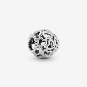 Pandora Heart Charm 925 Silver in Presentation pouch & comes with gift bag (ideal Valentines Gift)