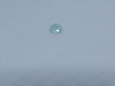 Brazilian Paraiba Tourmaline  0.45 carat 1 piece, This Tourmaline is a fabulous Oval Cut  Shape.