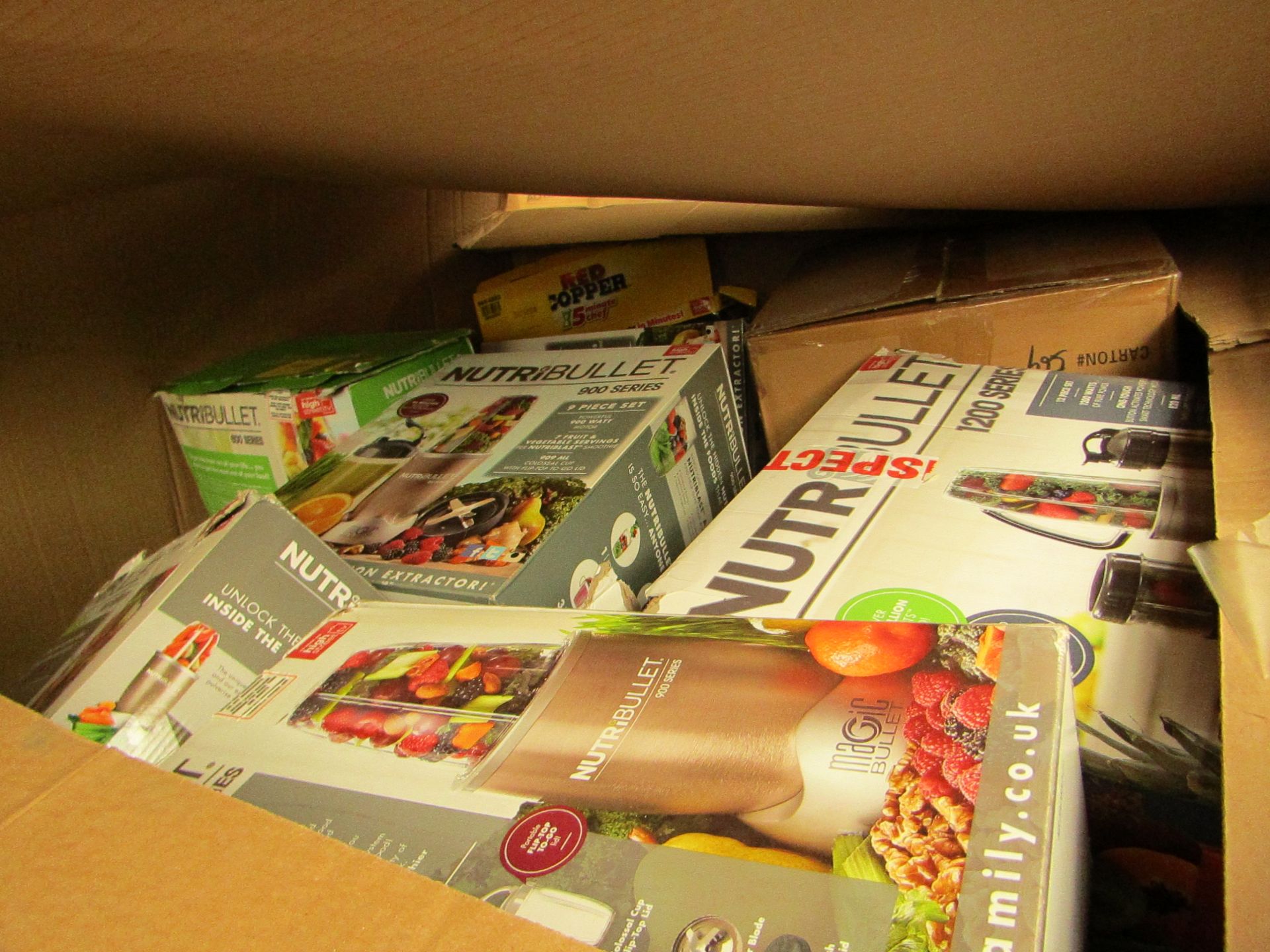 | APPROX 40X | THE PALLET CONTAINS NUTRI BULLETS, AIR HAWKS, CLEVER CHEFS, RED COPPER CHEFS AND MORE - Image 2 of 2