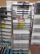Carisa Frame Chrome 500x1350 radiator, with box, RRP £468, please read lot 0.