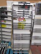 Carisa Frame Chrome 500x1350 radiator, with box, RRP £468, please read lot 0.