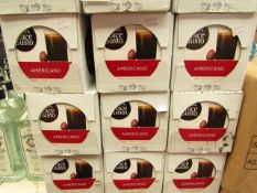 3 Packs of 16 Nescafe Dolce Gusto Americano Capsules. BB 31/10/19.