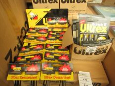 Pack of 24 Ultrex Razors wth 72 Refills. New & packaged