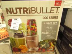 | 1X | NUTRIBULLET 900 SERIES | UNCHECKED AND BOXED | NO ONLINE RE-SALE | SKU C5060191467353 |