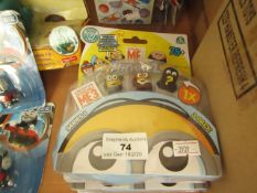 2x Despicable Me figures set, new and packaged.