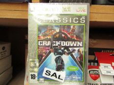 2 x XBOX 360 Crackdown Classics. New in a sealed case