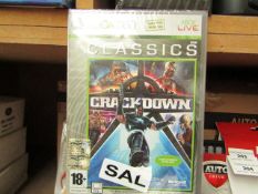 2 x XBOX 360 Crackdown Classics. New in a sealed case